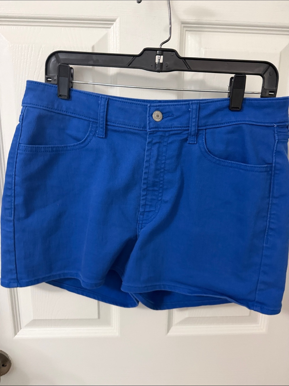 Old Navy Royal Blue Denim-Style Women's Shorts